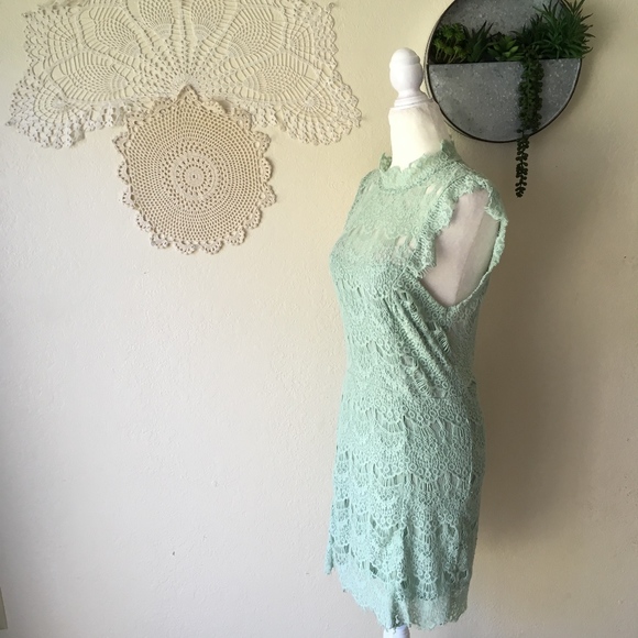 Free People Daydream Bodycon open back lace slip - Picture 4 of 8